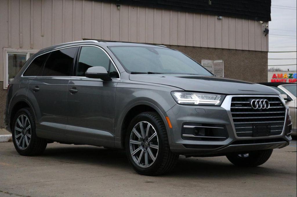used 2018 Audi Q7 car, priced at $21,500