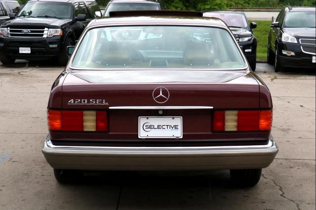 used 1987 Mercedes-Benz S-Class car, priced at $11,495