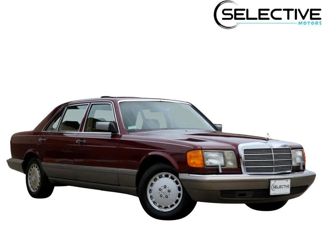 used 1987 Mercedes-Benz S-Class car, priced at $14,000