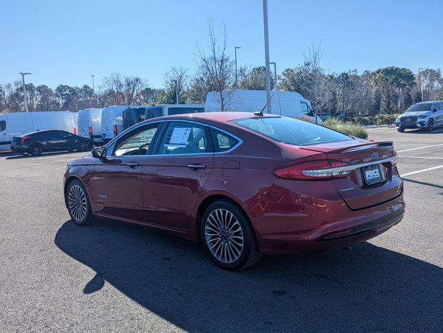 used 2017 Ford Fusion Hybrid car, priced at $10,999