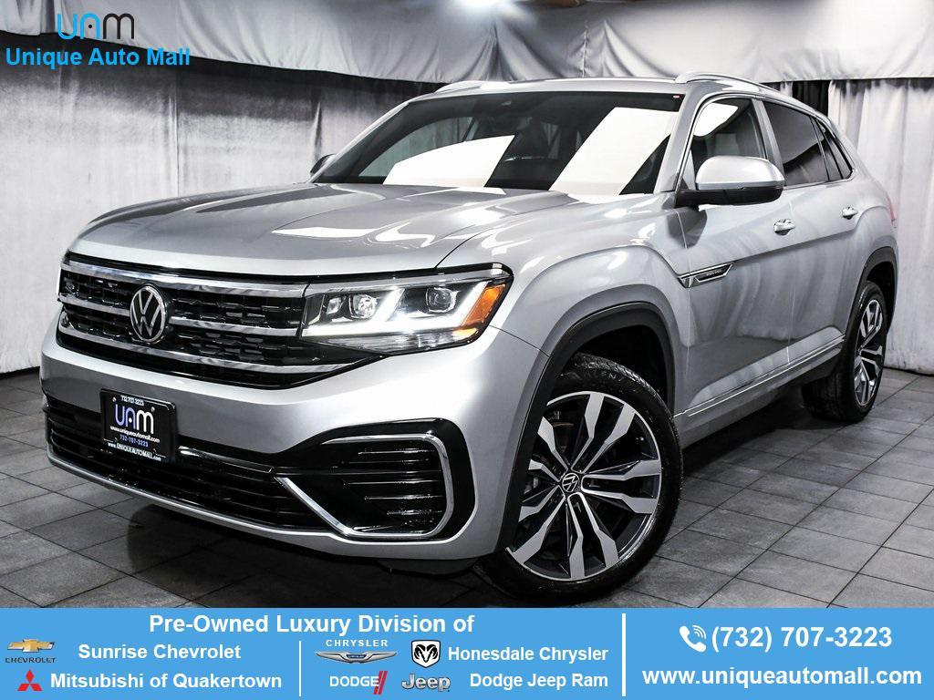 used 2021 Volkswagen Atlas Cross Sport car, priced at $25,490