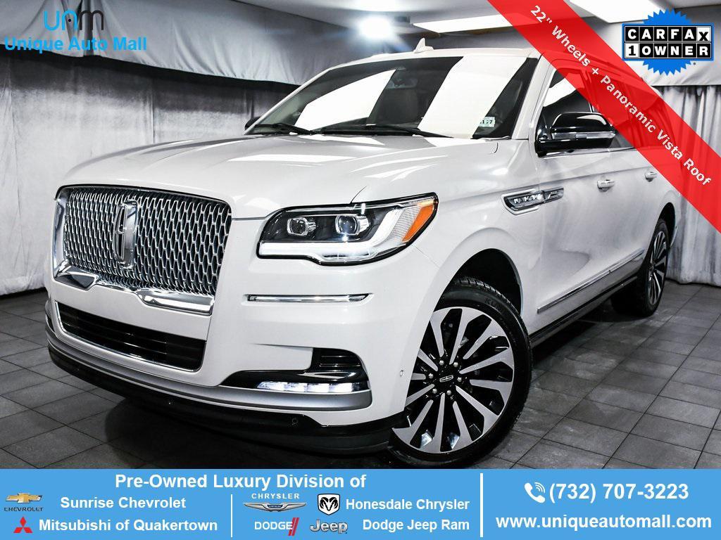 used 2022 Lincoln Navigator car, priced at $49,990