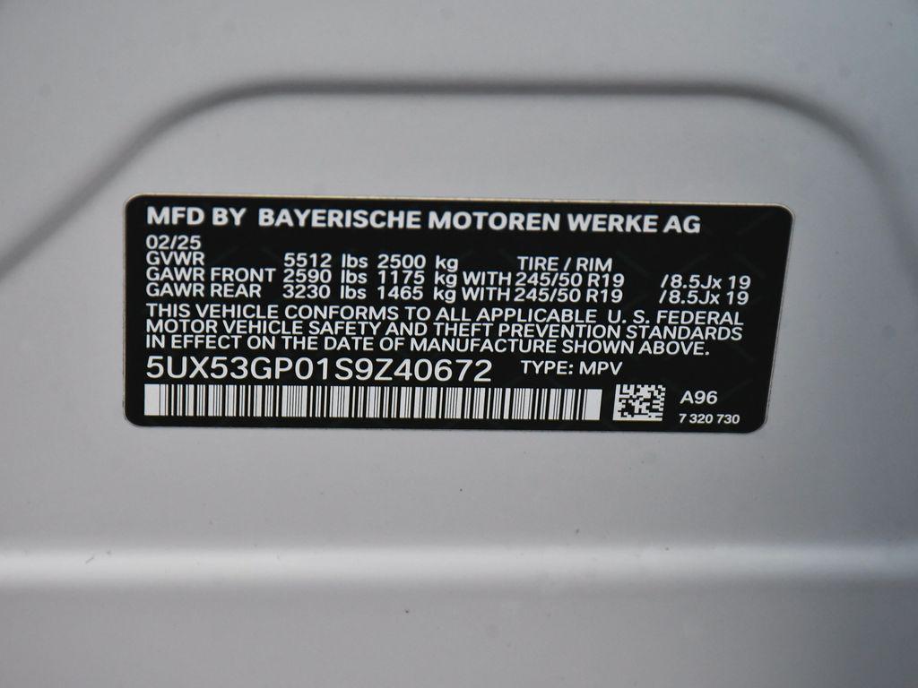 used 2025 BMW X3 car, priced at $39,990