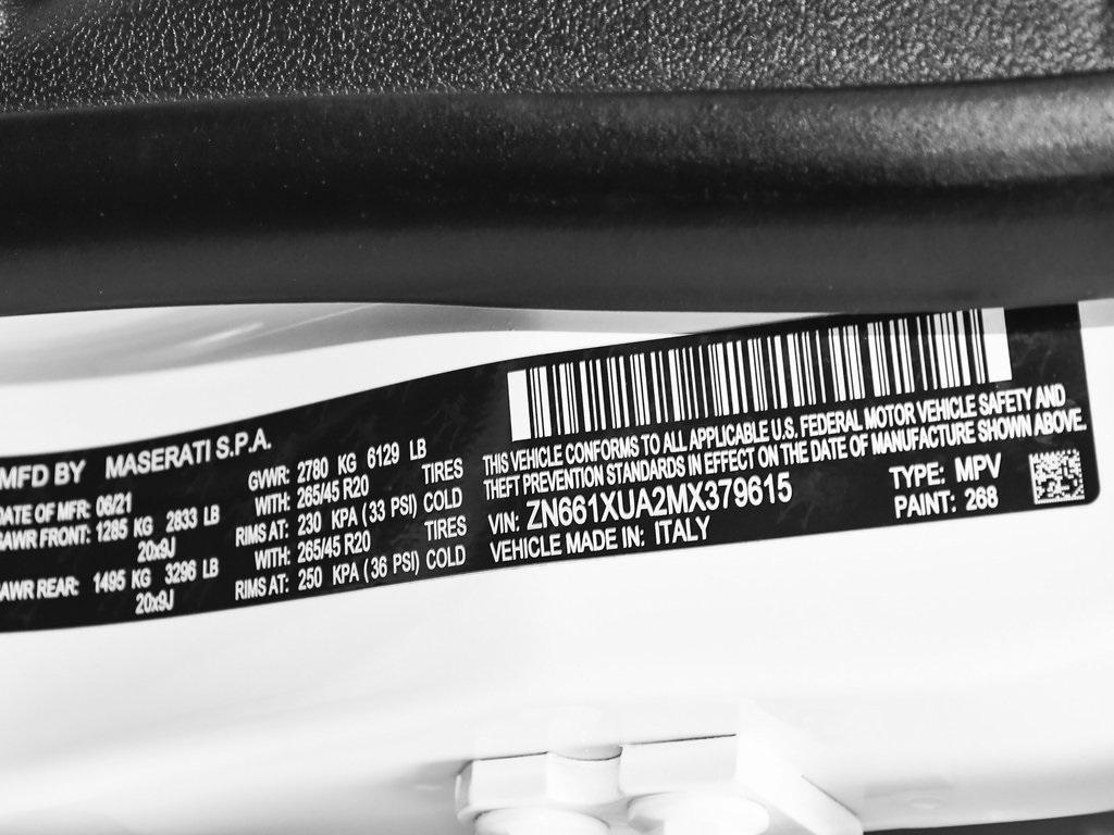 used 2021 Maserati Levante car, priced at $29,990