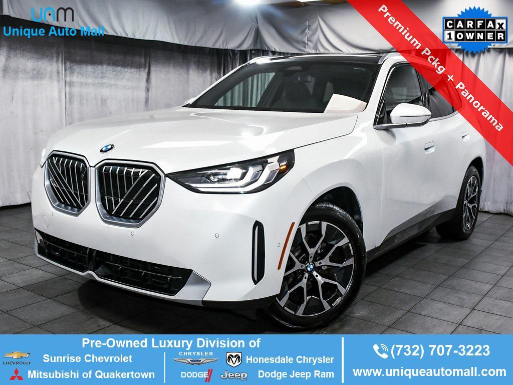 used 2025 BMW X3 car, priced at $43,490