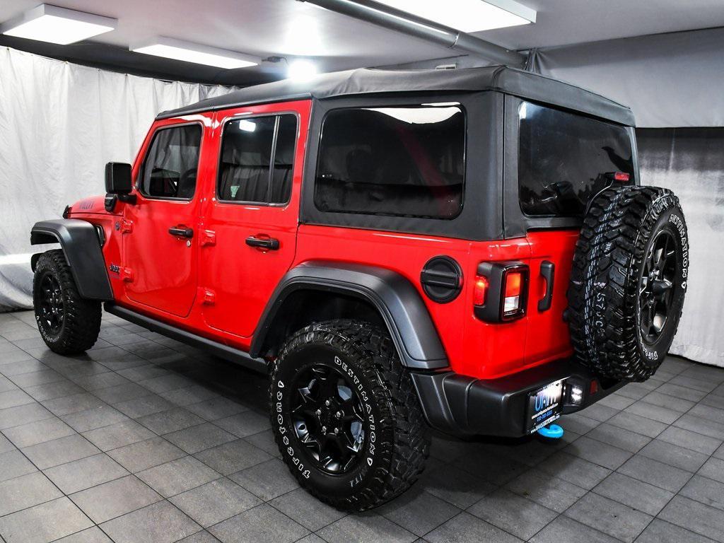 used 2023 Jeep Wrangler 4xe car, priced at $28,490