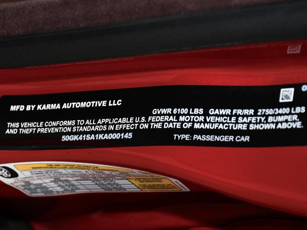 used 2019 Karma Revero car, priced at $32,490