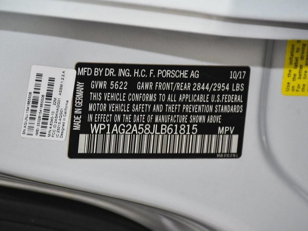 used 2018 Porsche Macan car, priced at $27,990