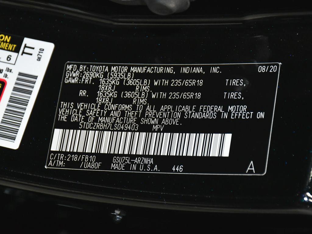 used 2020 Toyota Highlander car, priced at $23,990