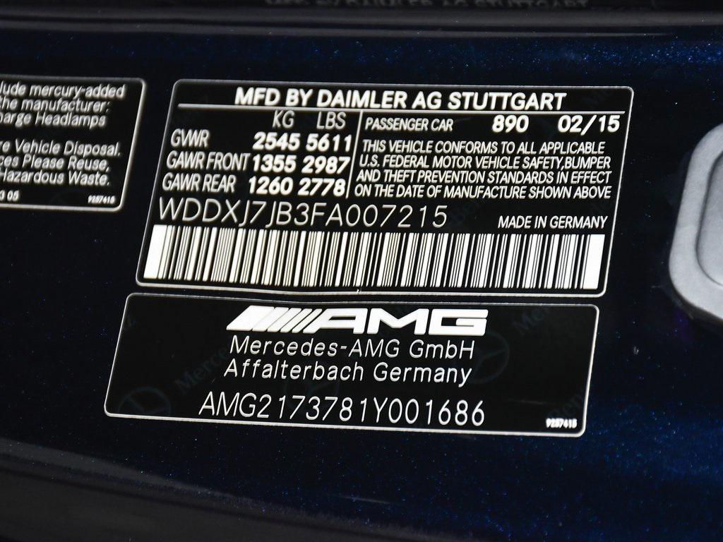 used 2015 Mercedes-Benz S-Class car, priced at $41,990