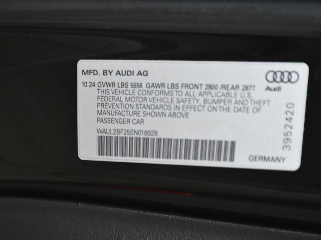 used 2025 Audi A6 car, priced at $48,990