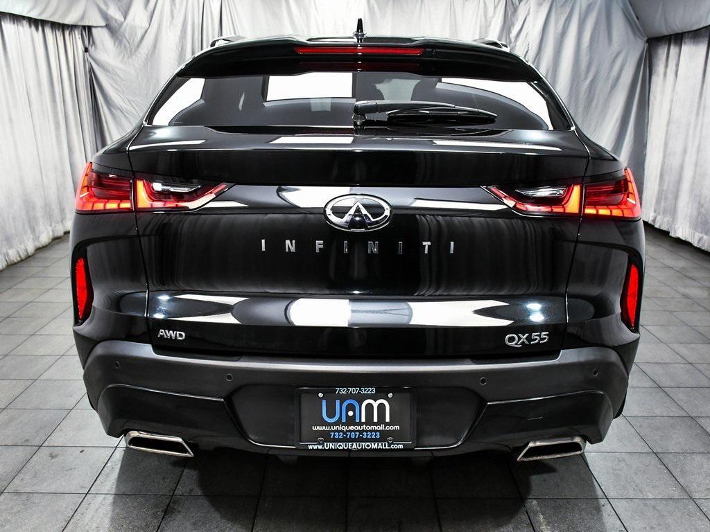 used 2022 INFINITI QX55 car, priced at $26,990