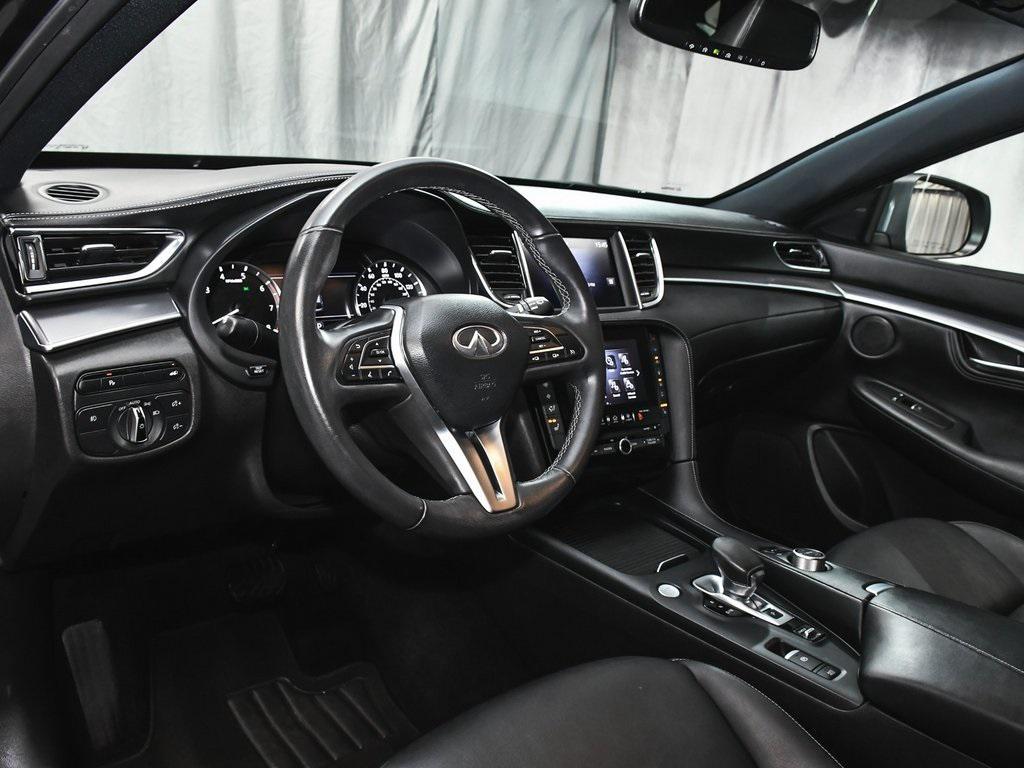 used 2022 INFINITI QX55 car, priced at $26,990