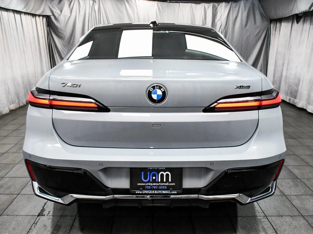 used 2024 BMW 740 car, priced at $56,990