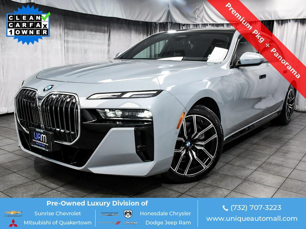 used 2024 BMW 740 car, priced at $56,990