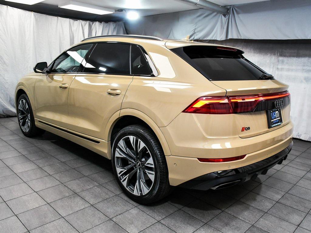 used 2024 Audi Q8 car, priced at $55,490