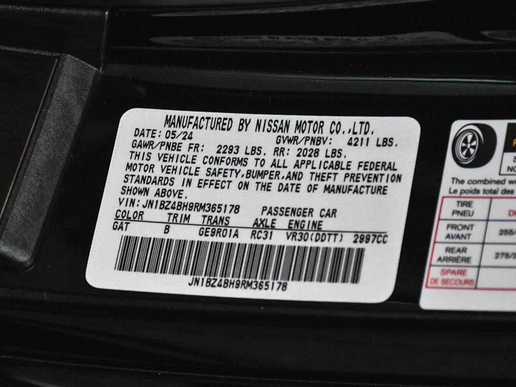 used 2024 Nissan Z car, priced at $39,990