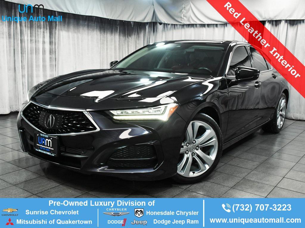 used 2021 Acura TLX car, priced at $22,990