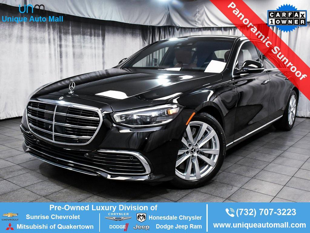 used 2022 Mercedes-Benz S-Class car, priced at $60,990
