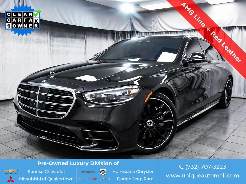 used 2023 Mercedes-Benz S-Class car, priced at $74,490