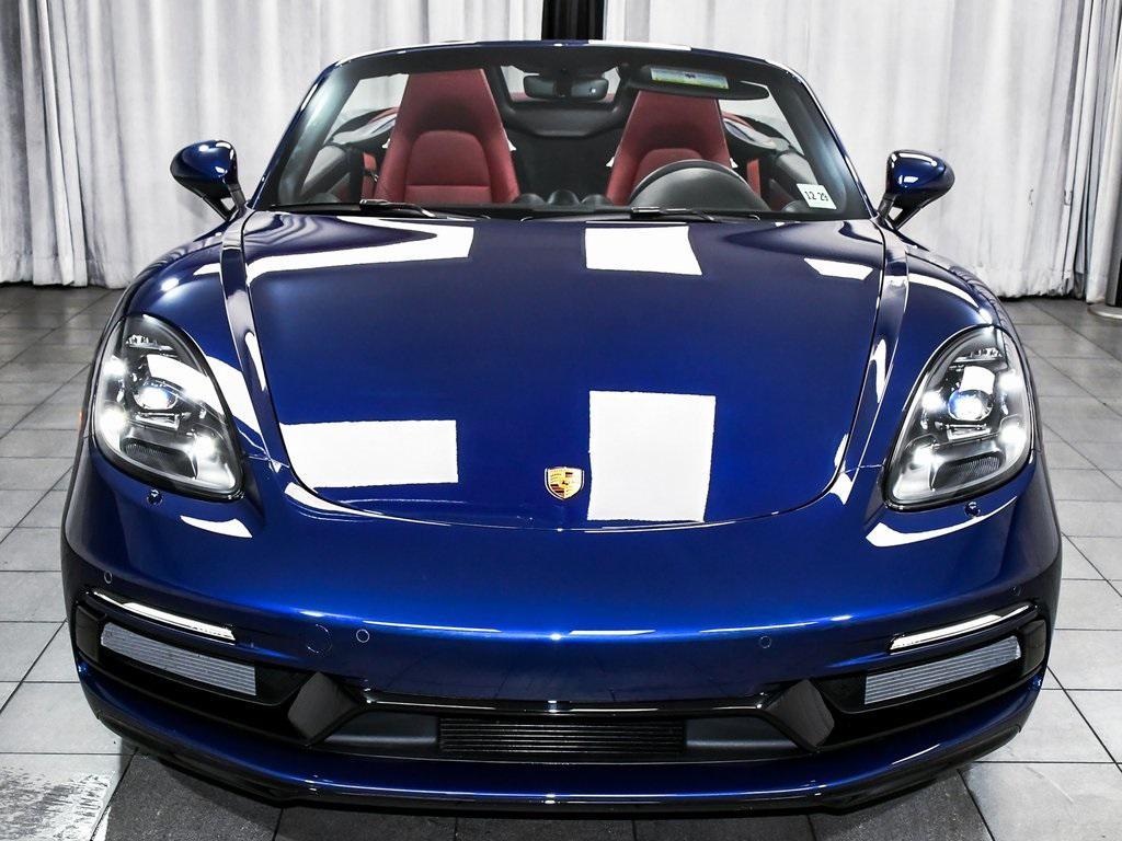 used 2025 Porsche 718 Boxster car, priced at $111,490