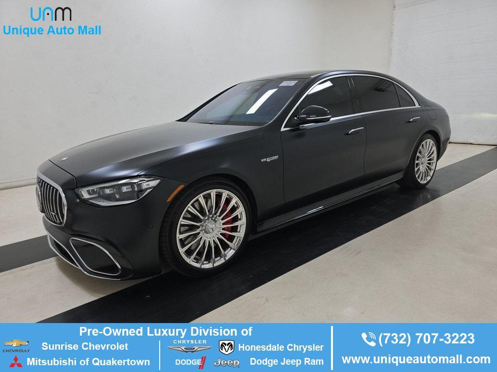 used 2024 Mercedes-Benz AMG S 63 E car, priced at $139,990