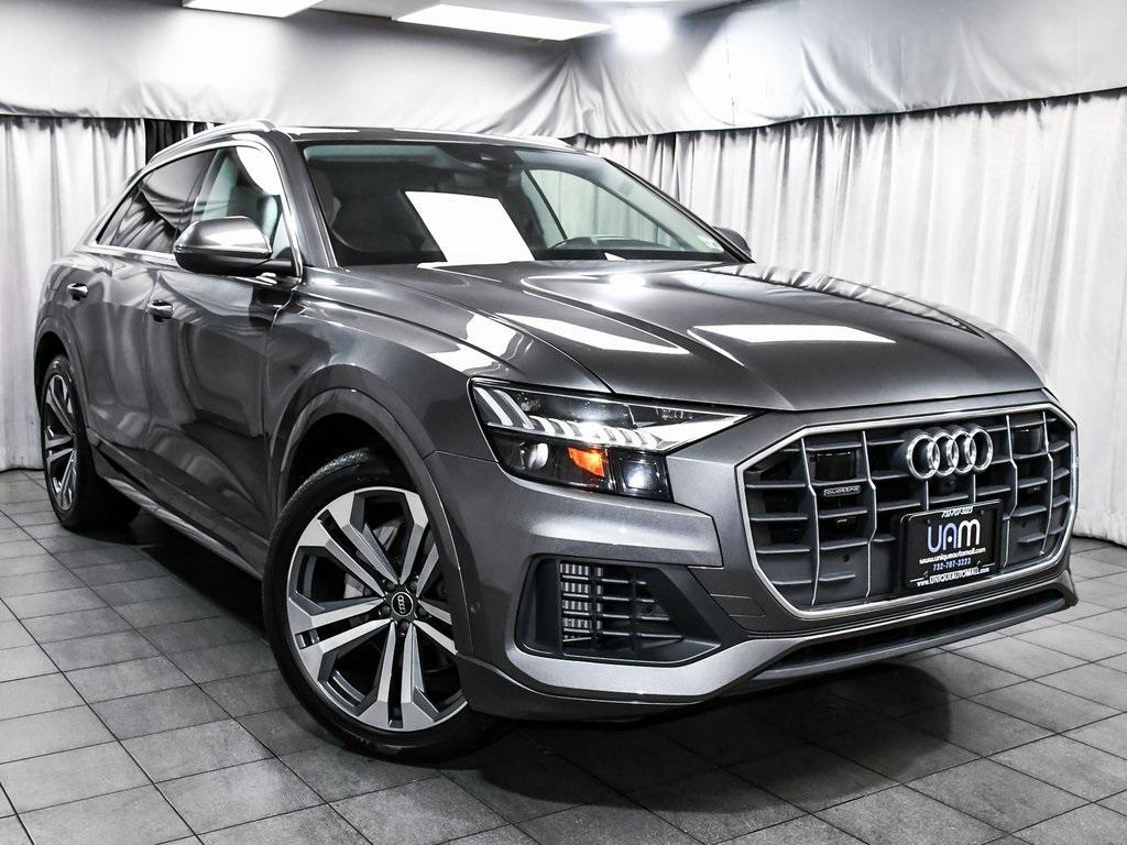used 2021 Audi Q8 car, priced at $35,490