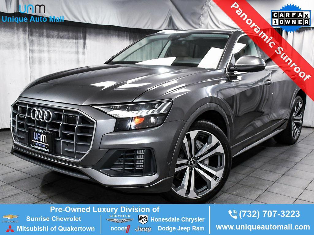 used 2021 Audi Q8 car, priced at $35,490