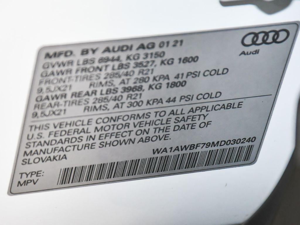 used 2021 Audi SQ7 car, priced at $39,490