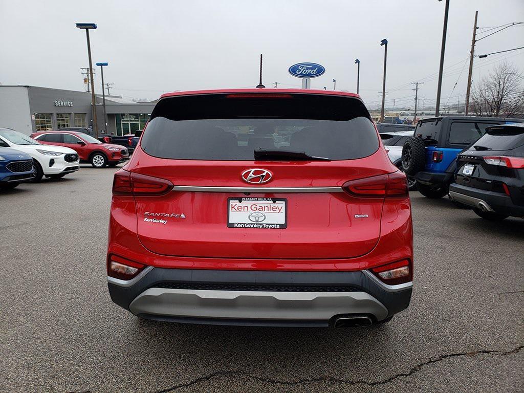 used 2020 Hyundai Santa Fe car, priced at $14,674