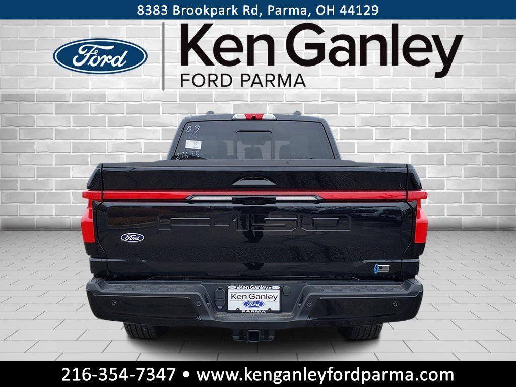 new 2025 Ford F-150 Lightning car, priced at $82,365