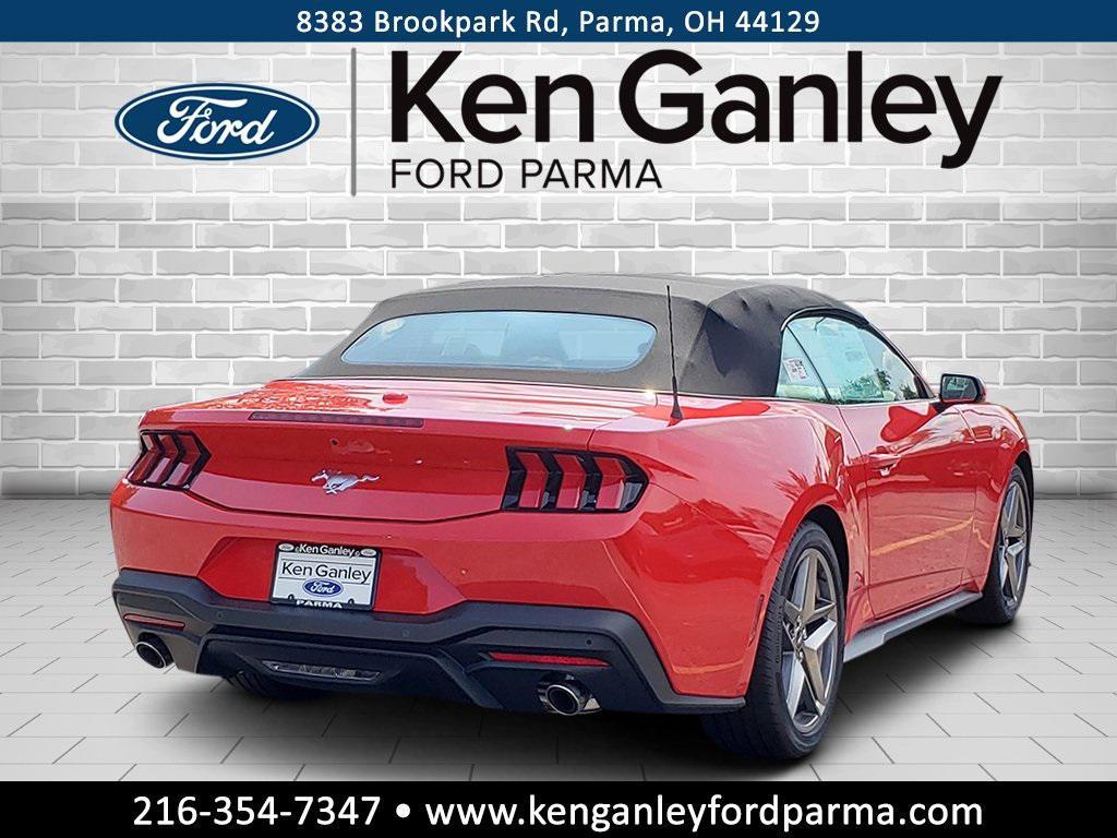 new 2025 Ford Mustang car, priced at $40,670