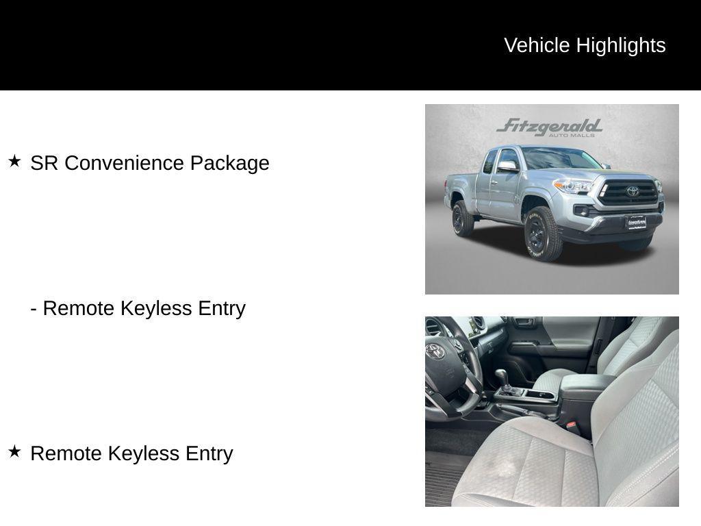 used 2023 Toyota Tacoma car, priced at $31,794