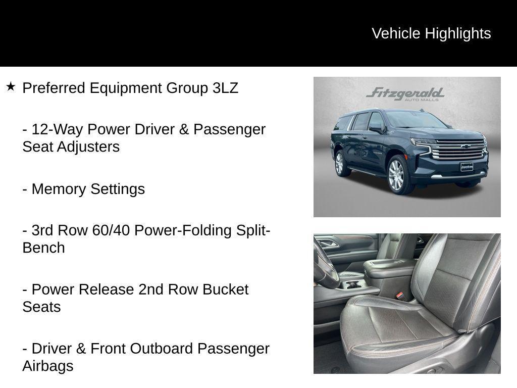 used 2021 Chevrolet Suburban car, priced at $49,694
