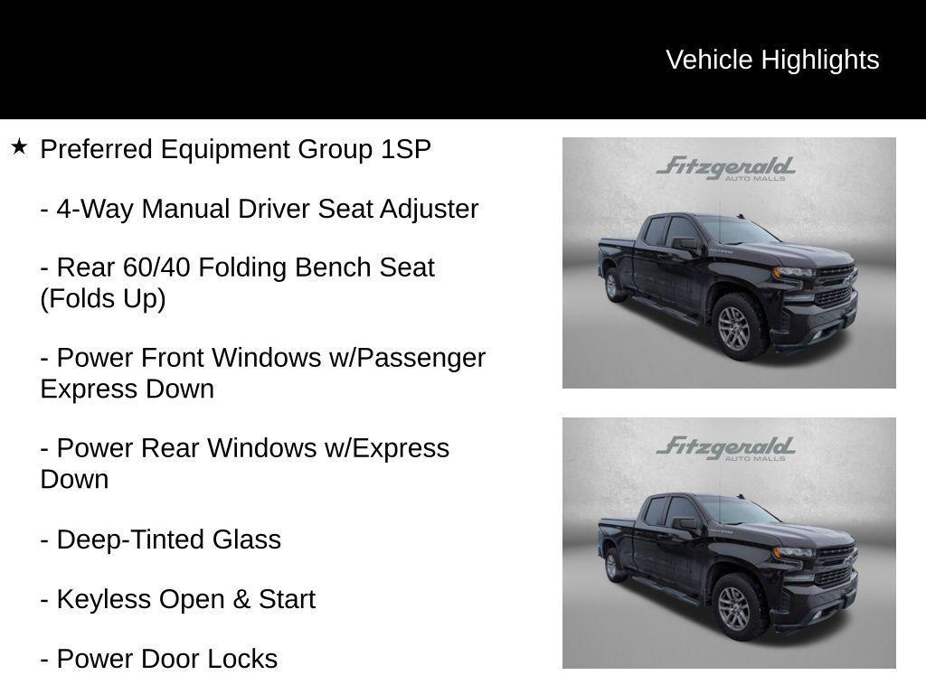 used 2019 Chevrolet Silverado 1500 car, priced at $26,495