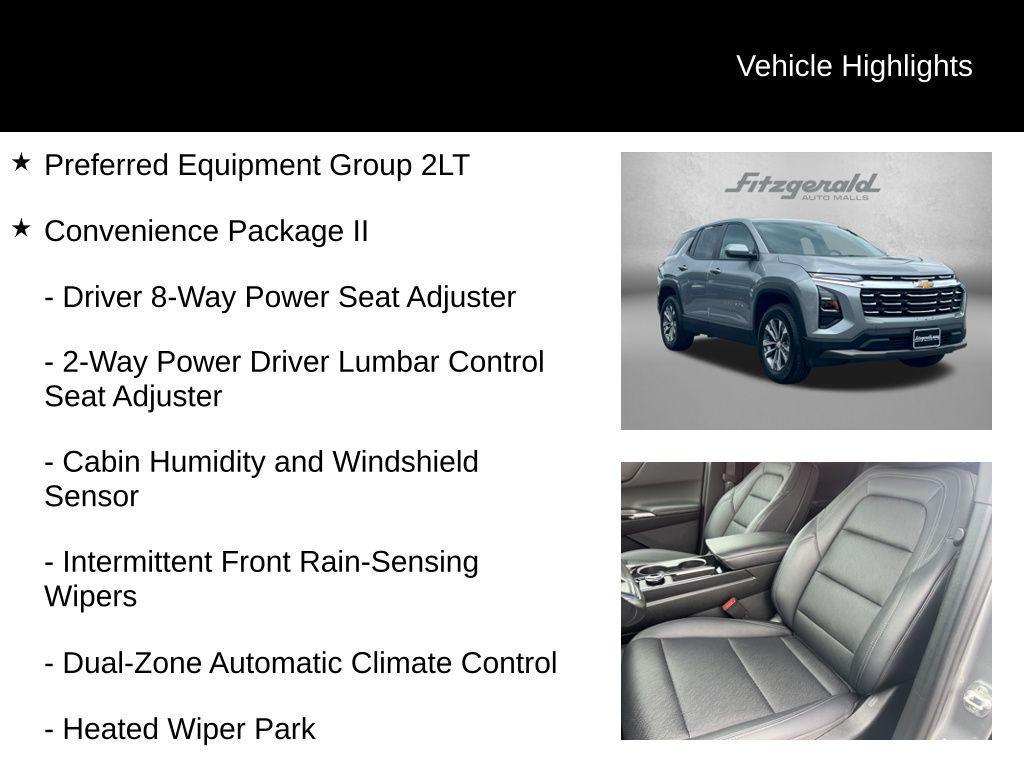used 2026 Chevrolet Equinox car, priced at $30,694