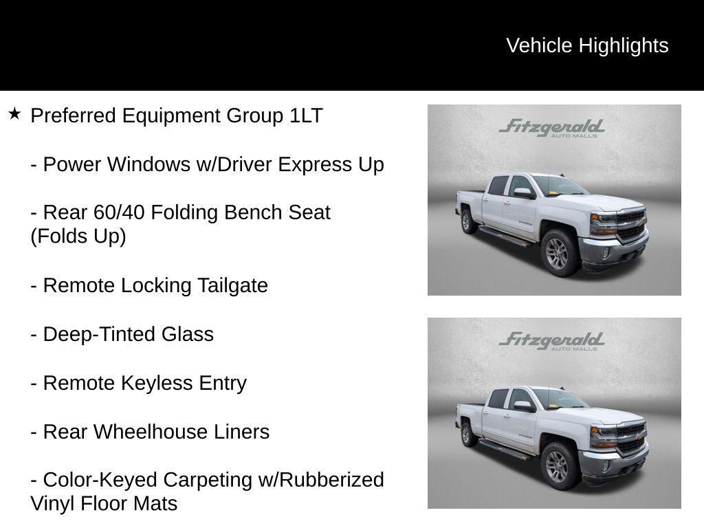 used 2017 Chevrolet Silverado 1500 car, priced at $19,995