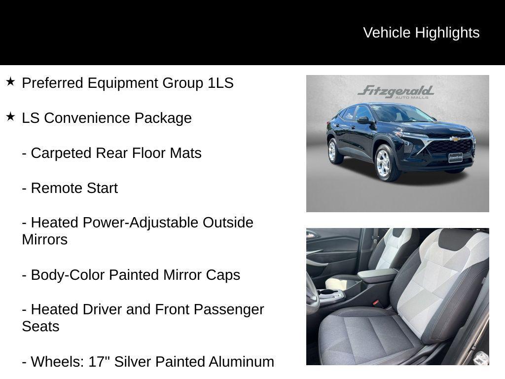 used 2025 Chevrolet Trax car, priced at $22,194