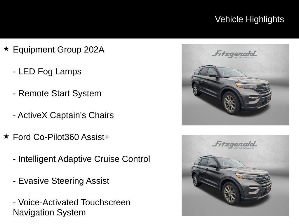 used 2020 Ford Explorer car, priced at $23,995