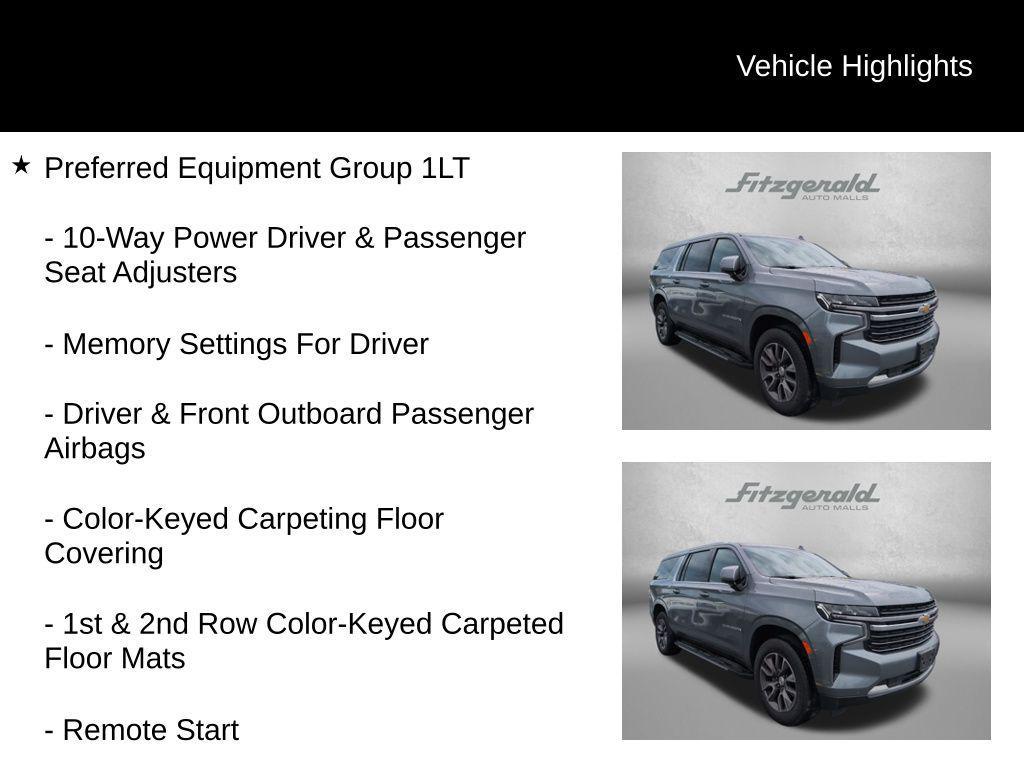 used 2022 Chevrolet Suburban car, priced at $37,794