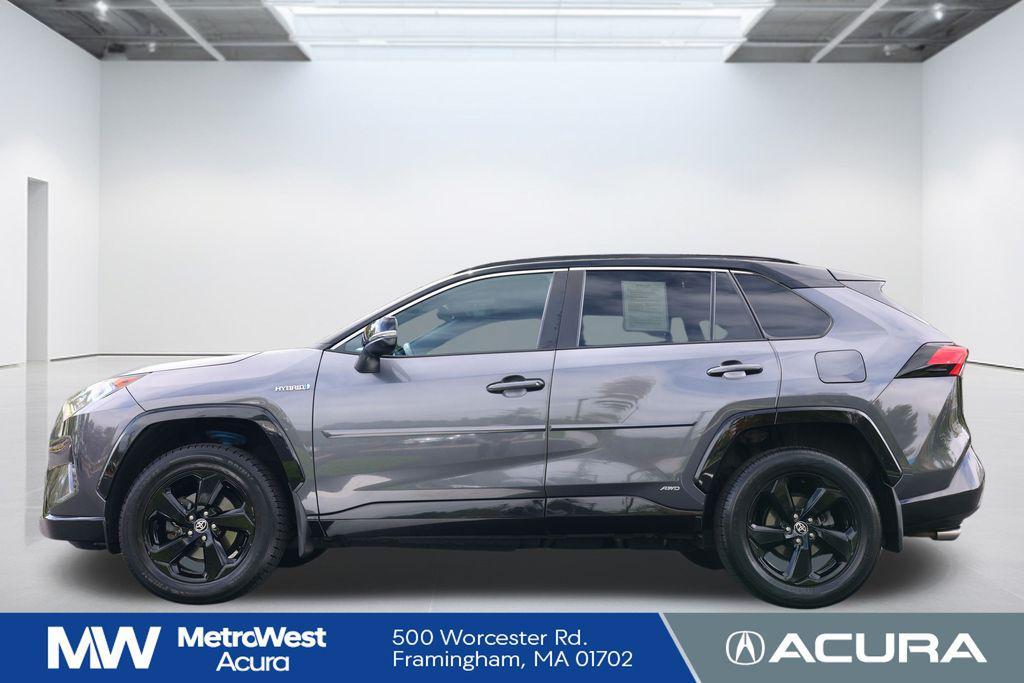 used 2021 Toyota RAV4 Hybrid car, priced at $18,999