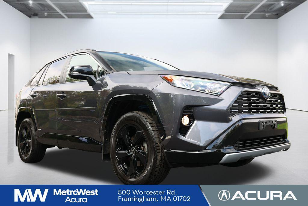 used 2021 Toyota RAV4 Hybrid car, priced at $18,999