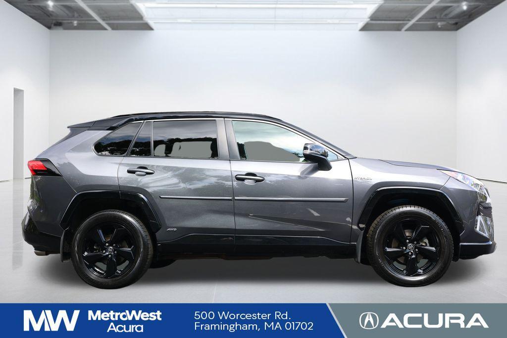 used 2021 Toyota RAV4 Hybrid car, priced at $18,999