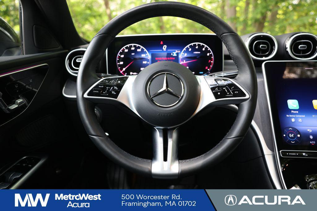 used 2025 Mercedes-Benz C-Class car, priced at $42,488