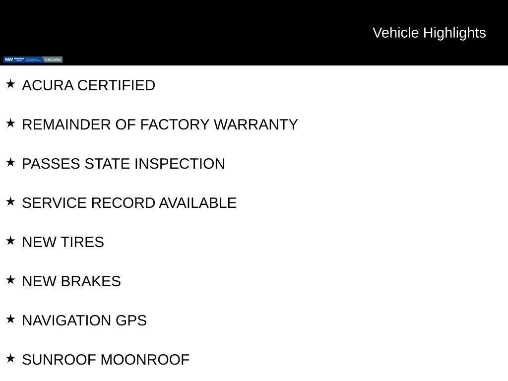 used 2025 Acura ADX car, priced at $32,999
