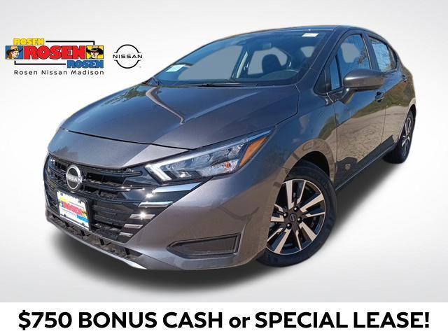 new 2025 Nissan Versa car, priced at $20,090