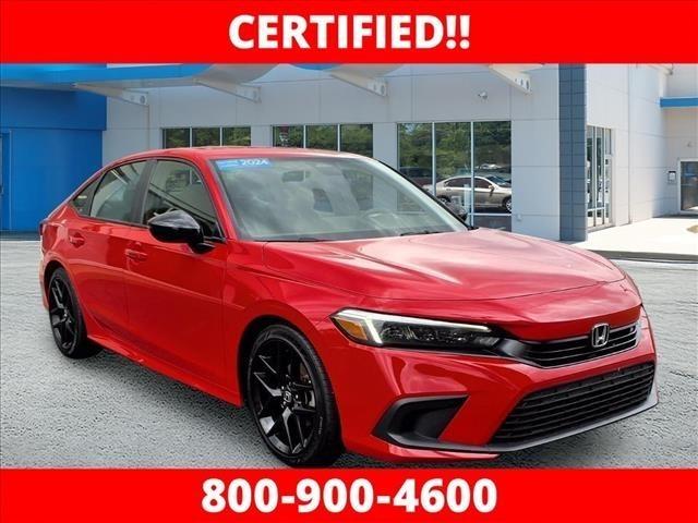 used 2024 Honda Civic car, priced at $23,500