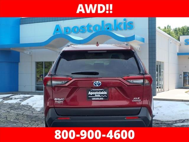 used 2024 Toyota RAV4 Hybrid car, priced at $31,500