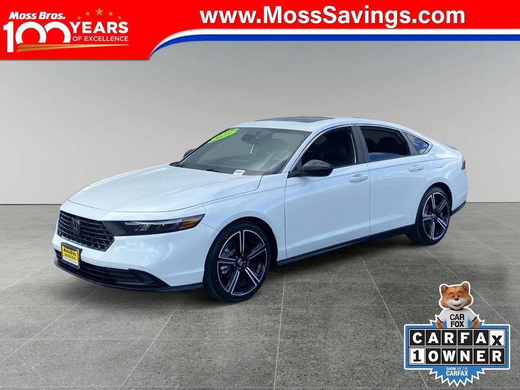 used 2025 Honda Accord Hybrid car, priced at $31,109