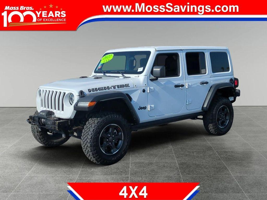 used 2022 Jeep Wrangler Unlimited car, priced at $36,300